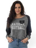 Raiders Embellished 3/4 Sleeve